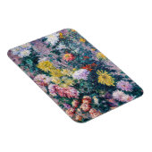 Magnet Flexible Caillebotte - Chrysanthèmes blanc et jaune (Côté Droit)