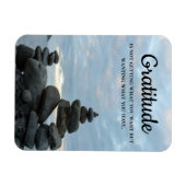 Magnet Flexible Cairn et Gratitude (Horizontal)
