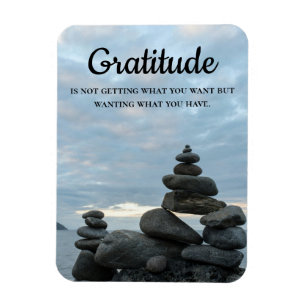 Magnet Flexible Cairn et Gratitude