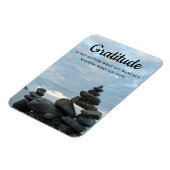 Magnet Flexible Cairn et Gratitude (Côté Gauche)