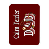 Magnet Flexible cairn terrier papa (Vertical)