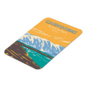 Magnet Flexible Cairngorges National Park Scotland Loch Etchachan (Côté Gauche)