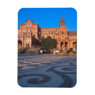 Magnet Flexible Calèche dans la Plaza de Espana à