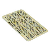Magnet Flexible Calendrier 2018 (Voir la description pour la nouve (Côté Droit)