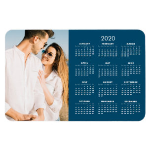 Magnet Flexible Calendrier 2020 Votre Photo