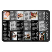 Magnet Flexible Calendrier 2021 (Voir la description pour la nouve (Horizontal)