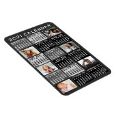 Magnet Flexible Calendrier 2021 (Voir la description pour la nouve (Côté Droit)