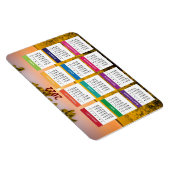 Magnet Flexible Calendrier 2022 (Côté Droit)