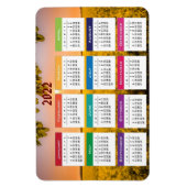 Magnet Flexible Calendrier 2022 (Vertical)