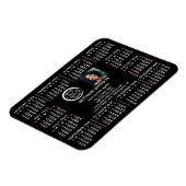Magnet Flexible Calendrier 2023 Custom Business Logo Photo Texte F (Côté Gauche)