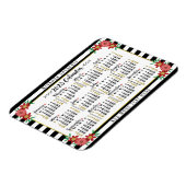 Magnet Flexible Calendrier 2023 (voir description pour la version (Côté Gauche)