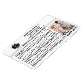 Magnet Flexible Calendrier 2023 (Voir la description pour la versi (Côté Gauche)