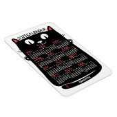 Magnet Flexible Calendrier 2023 (Voir la description pour la versi (Côté Droit)