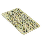 Magnet Flexible Calendrier 2023 (Voir la description pour la versi (Côté Droit)