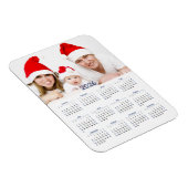 Magnet Flexible Calendrier 2026 avec photo (Côté Droit)
