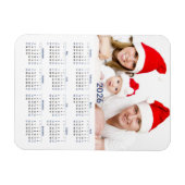 Magnet Flexible Calendrier 2026 avec photo (Horizontal)