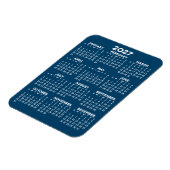 Magnet Flexible Calendrier de l'année complète 2023 - Minimal de b (Côté Gauche)