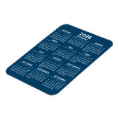 Magnet Flexible Calendrier de l'année complète 2023 - Minimal de b (Côté Gauche)