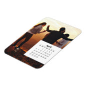 Magnet Flexible Calendrier de superposition avril 2025 (Côté Gauche)