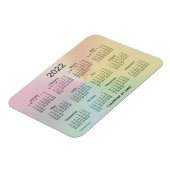 Magnet Flexible Calendrier La Boca Shimmer 2022 par Janz 3x4 Magne (Côté Gauche)