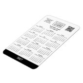 Magnet Flexible Calendrier Logo Entreprise 2027 (Côté Gauche)
