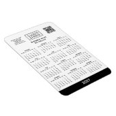 Magnet Flexible Calendrier Logo Entreprise 2027 (Côté Droit)