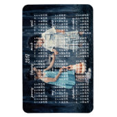 Magnet Flexible Calendrier magnétique personnalisé 2017 4x6 (Vertical)