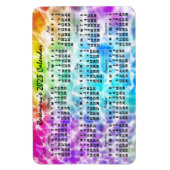 Magnet Flexible Calendrier mensuel (Vertical)