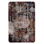 Magnet Flexible Calendrier mensuel 2017 Année Blanc | Ajouter une  (Vertical)