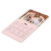 Magnet Flexible Calendrier mensuel 2025 des photos de frères (Côté Gauche)