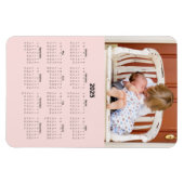 Magnet Flexible Calendrier mensuel 2025 des photos de frères (Horizontal)