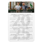 Magnet Flexible Calendrier moderne 2023 Simple photo de la nouvell (Vertical)