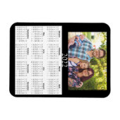 Magnet Flexible Calendrier personnalisé 2022 Mini aimant photo (Horizontal)