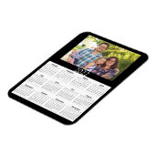 Magnet Flexible Calendrier personnalisé 2022 Mini aimant photo (Côté Gauche)