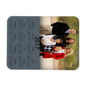 Magnet Flexible Calendrier photo moderne 2017 (Horizontal)