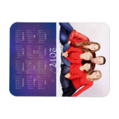 Magnet Flexible Calendrier photo moderne 2017 (Horizontal)