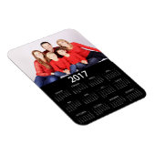 Magnet Flexible Calendrier photo moderne 2017 (Côté Droit)