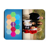 Magnet Flexible Calendrier photo moderne 2018 (Horizontal)