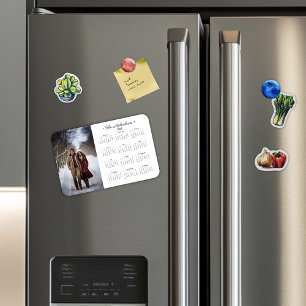 Magnet Flexible Calendrier photo simple 2025