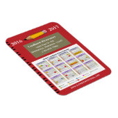 Magnet Flexible Calendrier scolaire de collecte de fonds (Côté Droit)