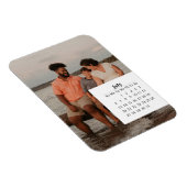 Magnet Flexible Calendrier superposé juillet 2025 (Côté Droit)