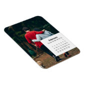 Magnet Flexible Calendrier superposition février 2025 (Côté Droit)