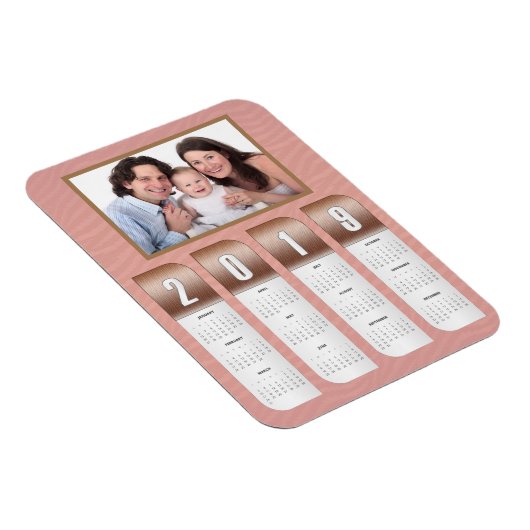 Magnet Flexible Calendriers photo personnalisés 2019 (Côté Droit)