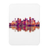 Magnet Flexible Calgary Canada Skyline (Vertical)