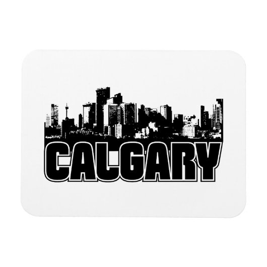 Magnet Flexible Calgary Skyline (Horizontal)