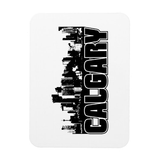 Magnet Flexible Calgary Skyline (Vertical)