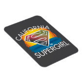 Magnet Flexible California Supergirl Sunset Graphic (Côté Droit)