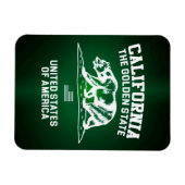 Magnet Flexible California The Golden State (Horizontal)
