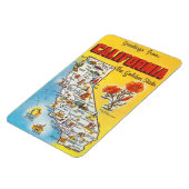 Magnet Flexible Californie vintage (Côté Gauche)