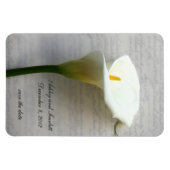 Magnet Flexible calla lily sur aimant flexible d'écriture (Horizontal)
